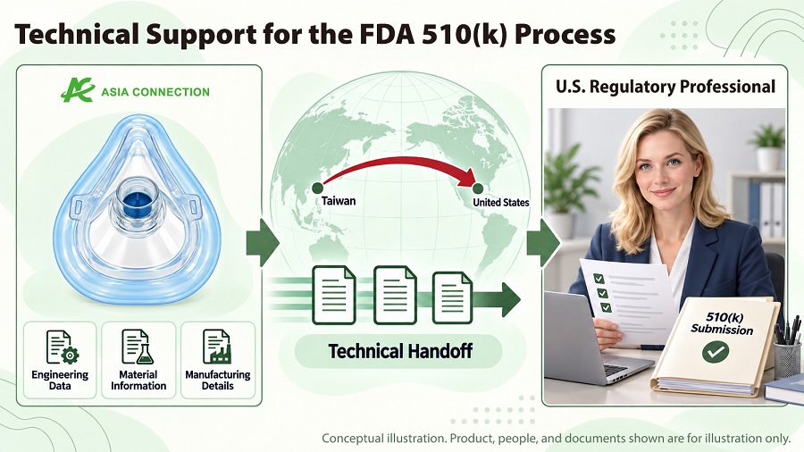 Dukungan Teknis untuk Proses FDA 510(k)